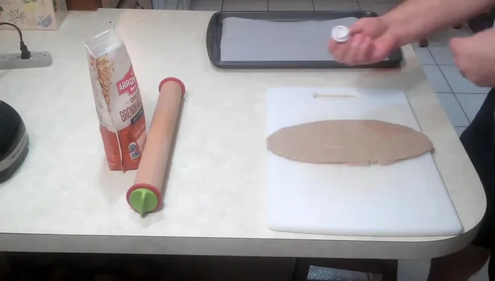 Cut out heart shapes (or any desired shape) using a cookie cutter.