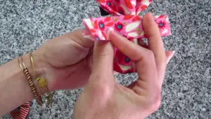 The Easiest & Most Secure Dog Bow Tie Tutorial: Velcro Method