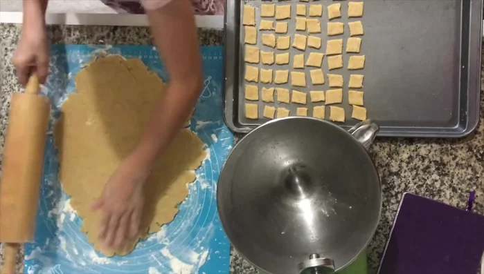 Bake: Bake treats at 350°F (180°C) for about 15 minutes, until slightly soft and chewy.