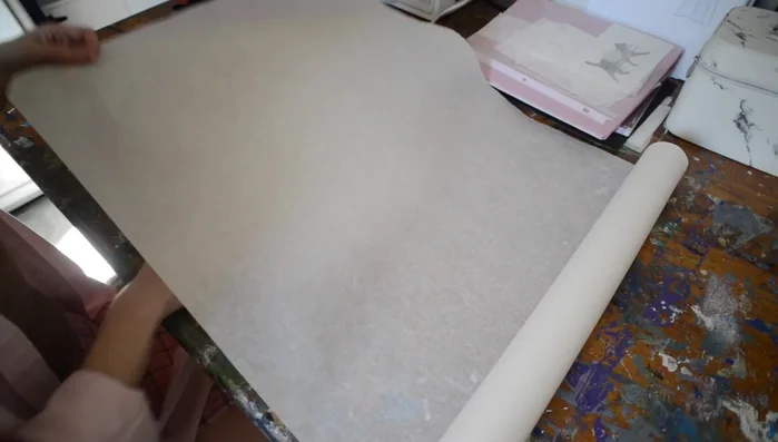 Add Bat Wings to the Pattern: Draw the bat wing shapes onto the pattern, including lines for decorative stitching and seam allowance.