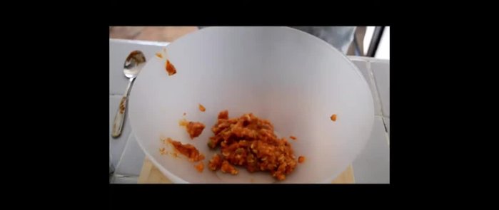 Flour your work surface and knead the mixture until it's no longer sticky.