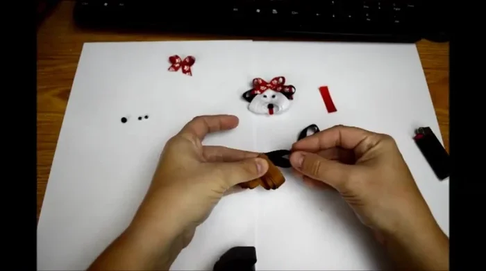 Attach the ears: Glue the ears to the back of the head, adjusting their position for desired look.