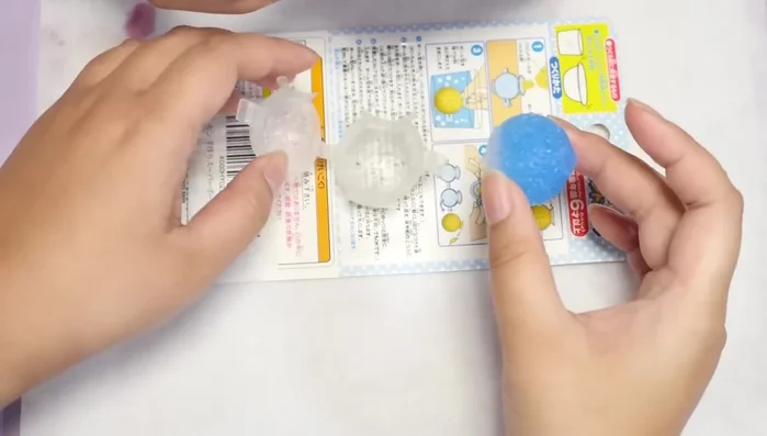 Allow the bouncy ball to dry completely. Note: it may remain slightly sticky even after drying.