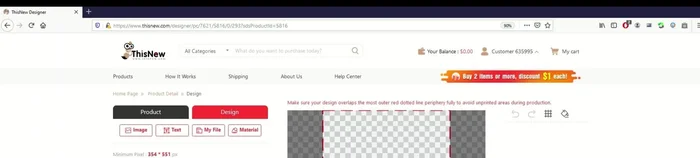 Customize the background color using the color palette.