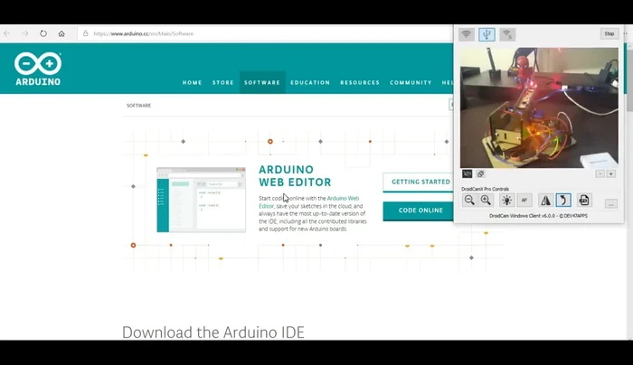 Paste the code into the Arduino IDE and upload it to the Arduino board.