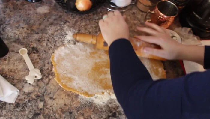 Place treats on baking sheets.