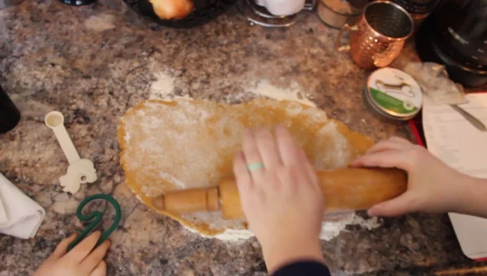 Place treats on baking sheets.