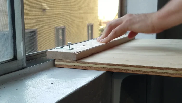 Assemble all pieces together, using wood glue and screws for reinforcement.