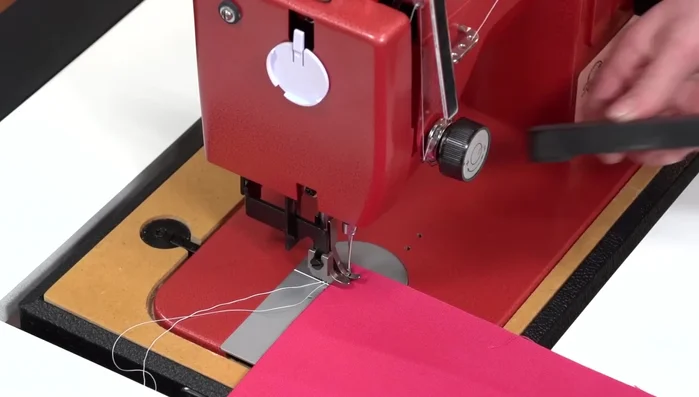 Turn the pillow right side out, stuff it, and sew the opening closed.