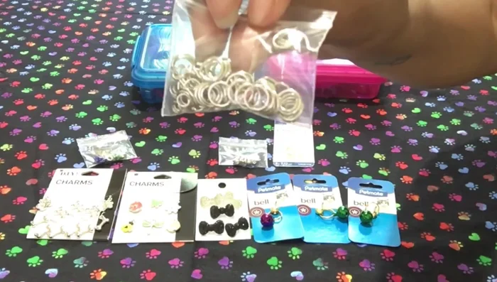 Open a lobster clasp and attach a jump ring to it.