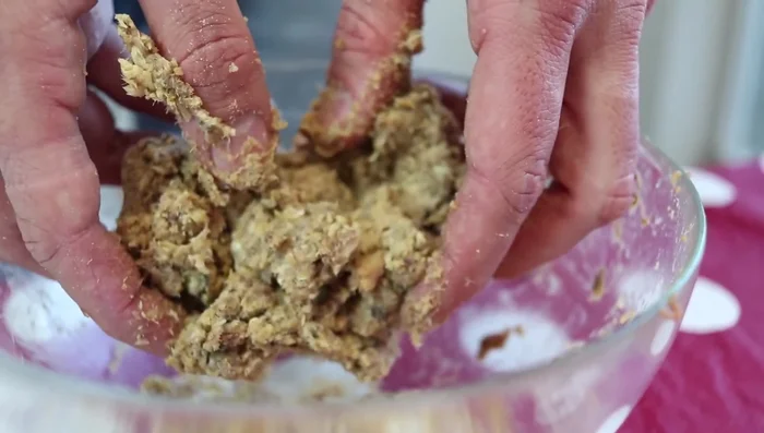 Shape the balls into your desired cookie shape, ensuring they are not too thick.