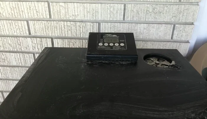 Smoke the skins at a low temperature for a couple of hours until crispy.