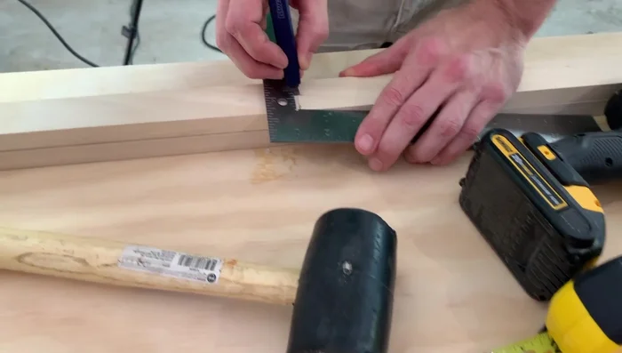 Cut and sand the dowels to size. Create end caps for the dowels.