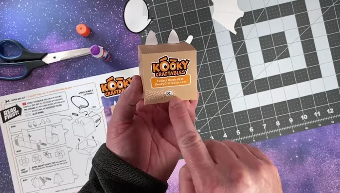 Add the optional speech bubble for added personality.