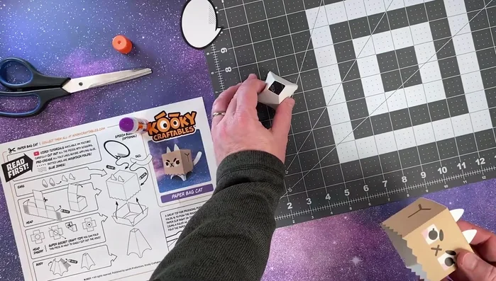 Add the optional speech bubble for added personality.