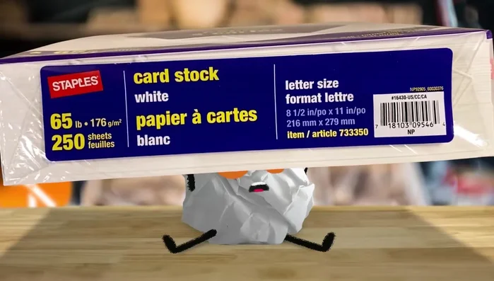 For pieces with holes (like the head insert), fold in half, cut the half-circle, then unfold for the hole.