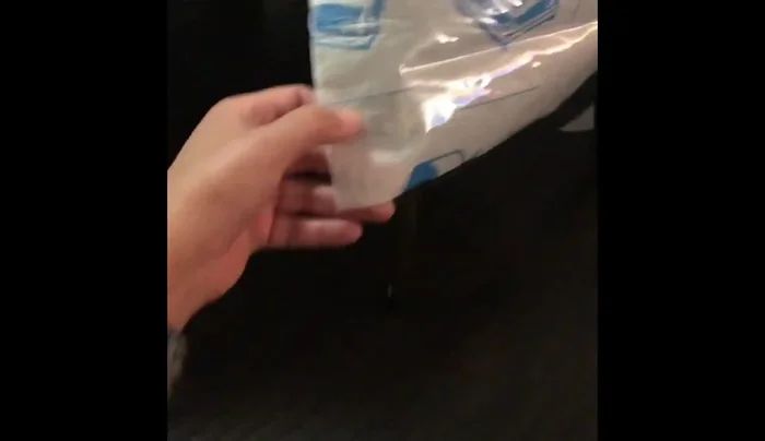 Measure around your dog's face.