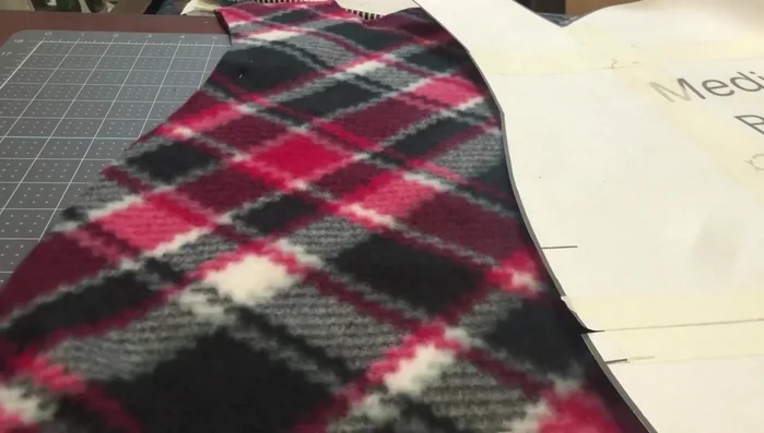 Sew around the perimeter of the body pieces, backstitching at the ends. Use a 1/4 inch seam allowance.