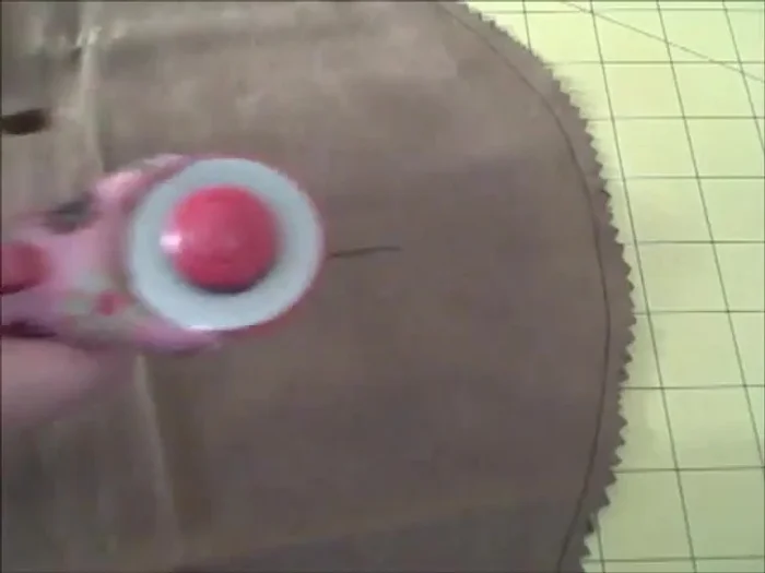 Line up the bottom of the ear with the opening, pen, and sew to attach the ears.