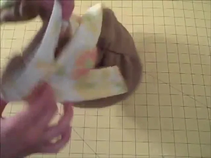 Decide where your Velcro needs to be and sew or stick it on.