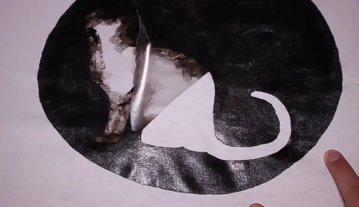 Let the shirt dry completely.