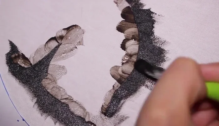 Apply several coats of paint.