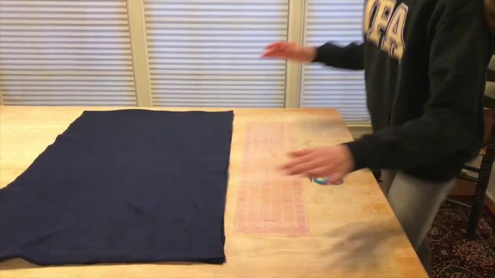 Cut each 60-inch strip in half to have four pairs of 30-inch strips.