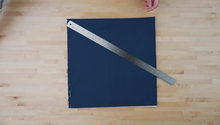 Use flexible curve to connect marks, cut out circle.