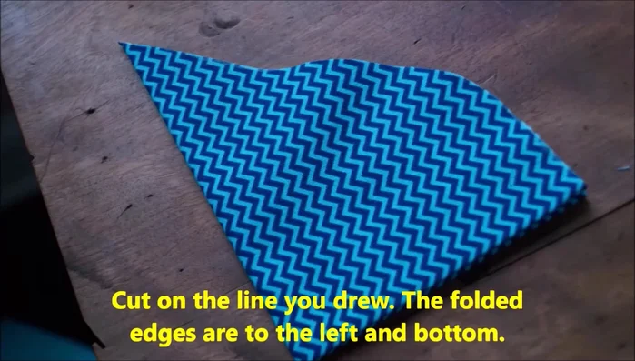 Place right sides together and stitch, leaving an opening to turn. Trim seams.