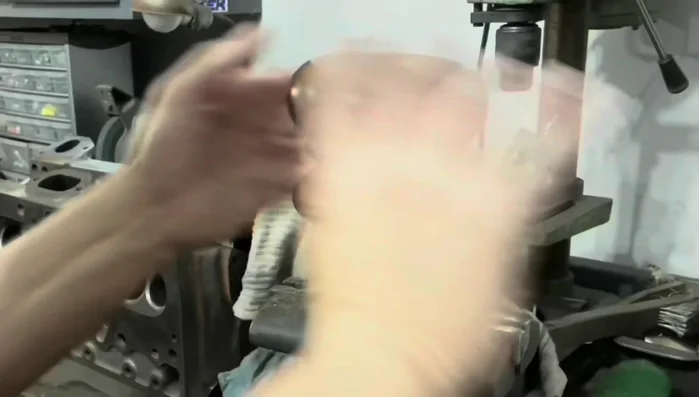 Fill cracks in feet with wood putty and sand smooth.