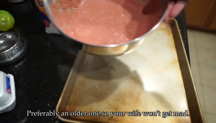 Cook until the treats are flat and cooked through. Adjust cooking time as needed.