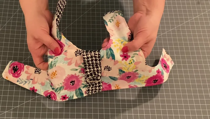 Final Stitching. Sew the open bottom edge closed, optionally add top-stitching around the entire bodice for a professional finish.