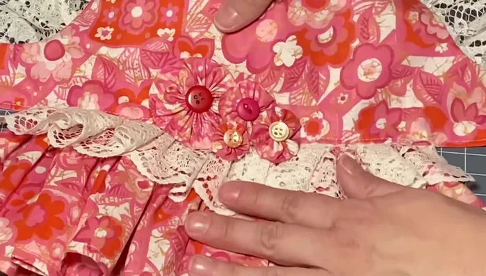 Add embellishments (optional): Attach velcro closures and decorative elements like fabric yo-yos.