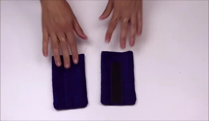 Top stitch straps: Sew around three edges of the straps for a professional finish.