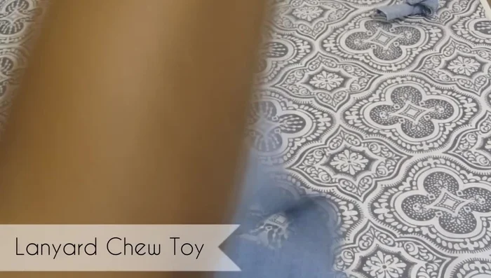Remove the rubber band and tie off the end. Repeat until you have a desired length of braided fabric.