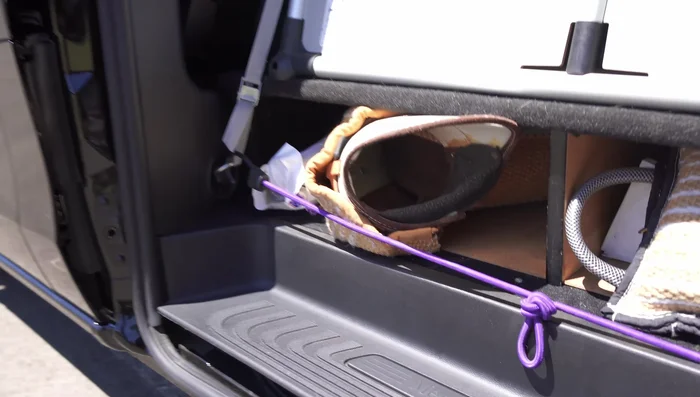 Install roof racks and a cargo box for additional gear storage.