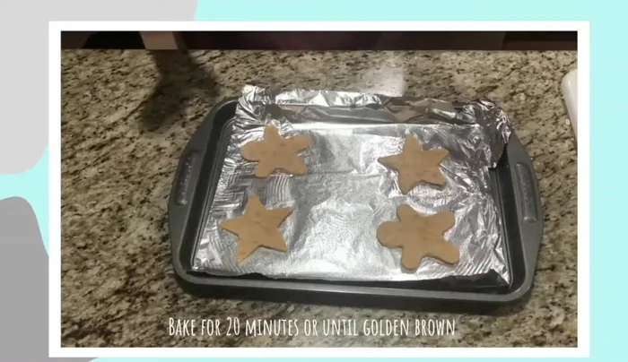 Bake dog treats: Place treats on a greased cookie sheet and bake at 350°F (175°C) until golden brown.