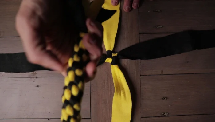 Continue working clockwise, tightening as you go. The spiral will form naturally.