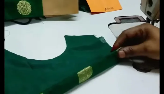 Fold and stitch the edges to create a neat finish.