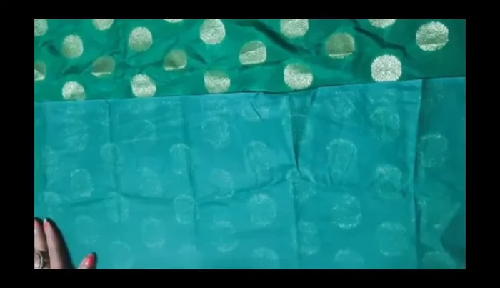 Add 1-inch seam allowance to the back piece.