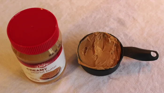 Mash one or two bananas in a bowl.