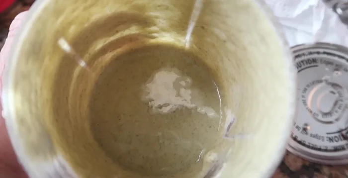 Add 1/16 teaspoon of baking powder to the batter.