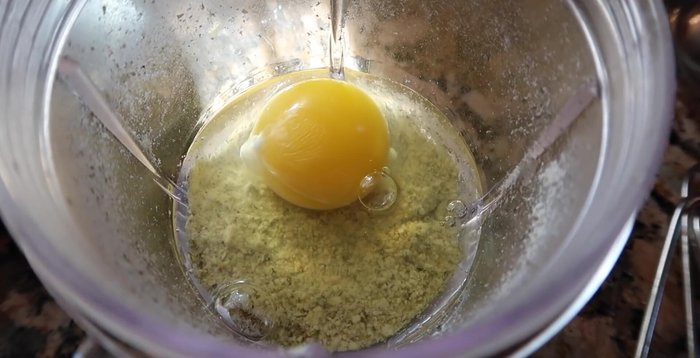 Add 1/16 teaspoon of baking powder to the batter.