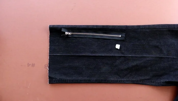 Cut the fabric to an 8-inch by 12-inch piece.