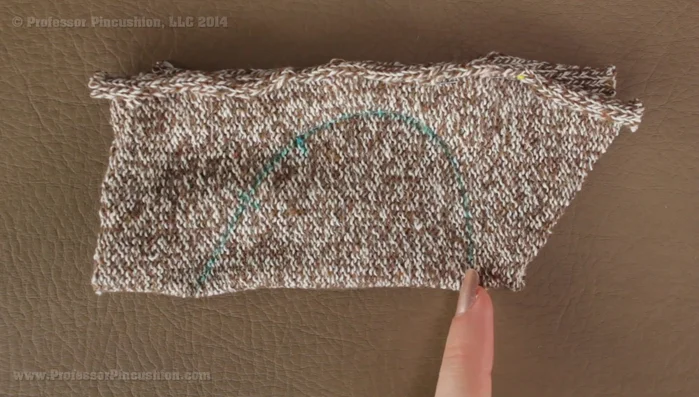 Slip stitch the opening closed using a needle and thread. Start from the underside to hide the knot.