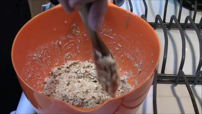 Refrigerate the mixture for 1-2 hours to allow the oats to absorb moisture and thicken the mixture.