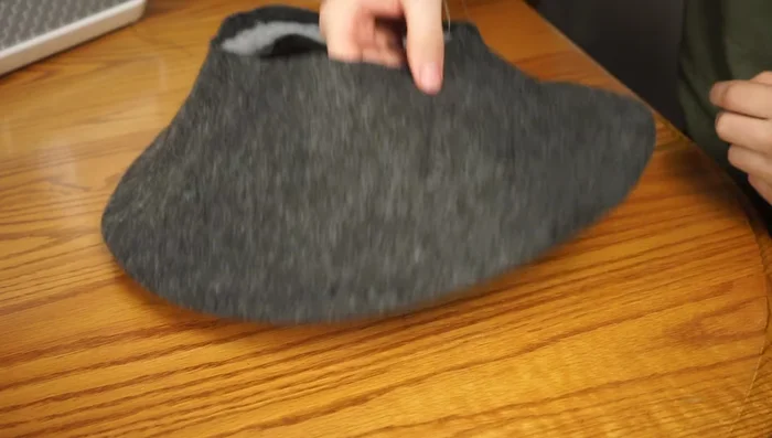 Sew the inner brim to the outer brim, securing the batting.