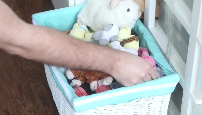 Hide the treats for an Easter egg hunt!