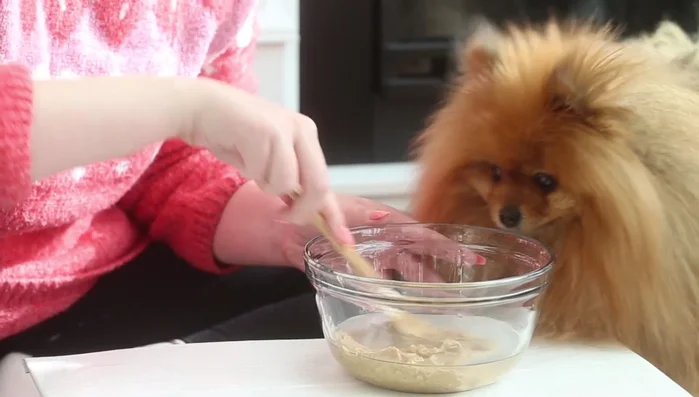 Add carob powder (optional) for a dog-safe chocolate alternative.