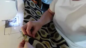 DIY Giant Floor Cushion: Upcycle Fabric Scraps into a Cozy Dog Bed!